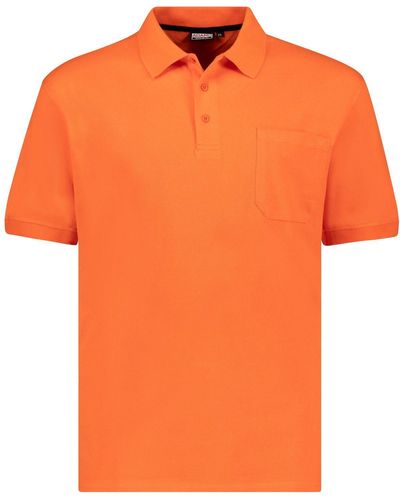 Adamo Poloshirt (1-tlg) in Übergrößen bis 10XL - Orange
