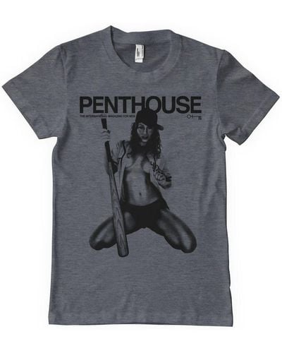 Penthouse May 2006 Cover T-Shirt - Grau