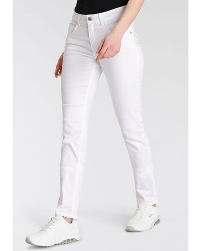 Kangaroos Jeans RELAX-FIT HIGH WAIST - Weiß