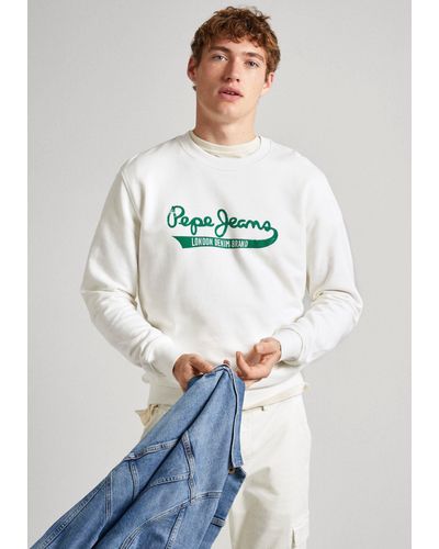 Pepe Jeans Jeans Pepe Sweatshirt ROI - Weiß