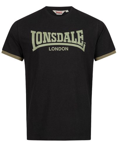 Lonsdale London T-Shirt TOWNHEAD - Schwarz