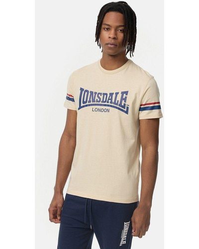 Lonsdale London T-Shirt Creich - Natur