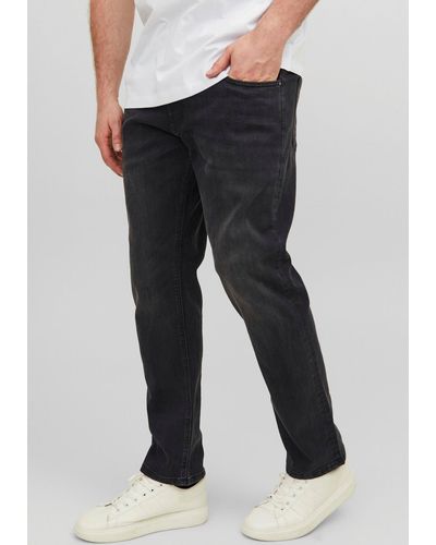 Jack & Jones Slim-fit-Jeans JJIGLENN JJORIGINAL MF 071 NOOS PLS - Schwarz