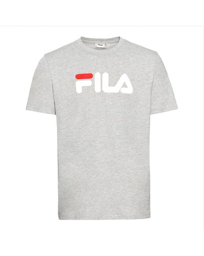 Fila T-Shirt Bellano Tee mit plakativem Markenschriftzug - Weiß