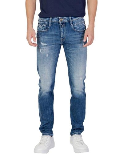 Replay 5-Pocket-Jeans - Blau