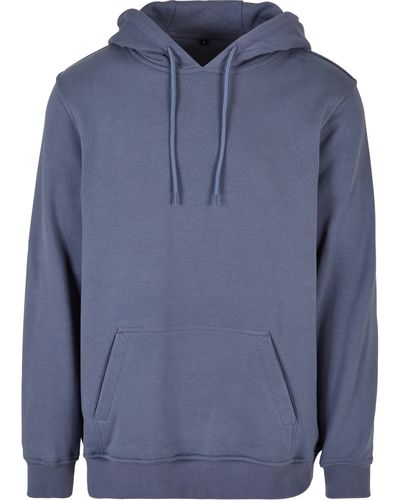 Build Your Brand Sweatshirt Ultra Heavy Regular Hoody - Blau