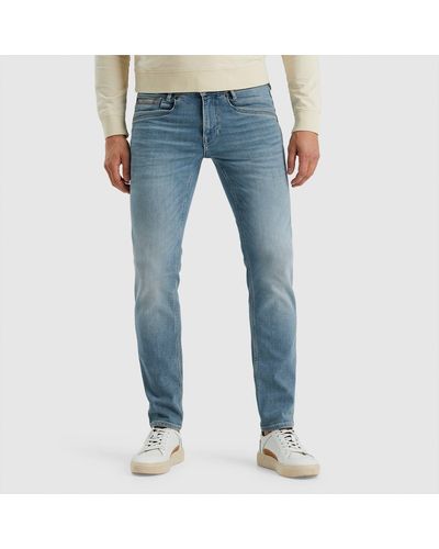 PME LEGEND 5-Pocket-Jeans SKYRAK PURE mit paspelierten Taschen - Blau
