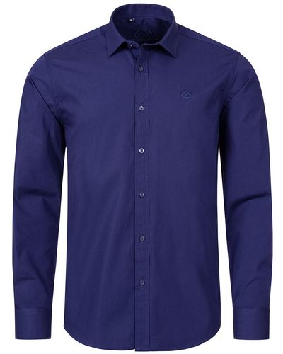 Indumentum Businesshemd Hemd Regular Fit H-271 - Blau