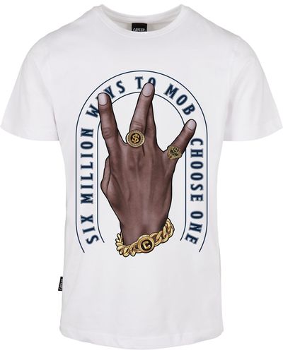 Cayler & Sons & T-Shirt C&S WL Westcoast Icon Hands Tee (1-tlg) - Weiß