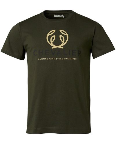 Chevalier T-Shirt Logo - Grün