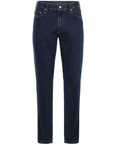 BRÜHL 5-Pocket-Jeans Genua 3 - Blau