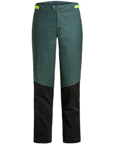 Vaude Funktionshose Men's All Year Moab 2in1 Rain Pants (1-tlg) Green Shape - Grün