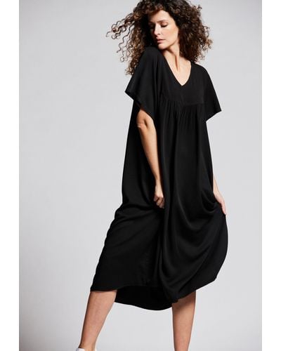 Andijamo-Fashion Sommerkleid COMFY DRESS Allrounder - Schwarz