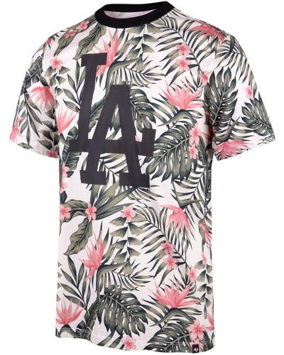 '47 Print-Shirt MLB COASTAL FLORAL Los Angeles Dodgers - Mehrfarbig