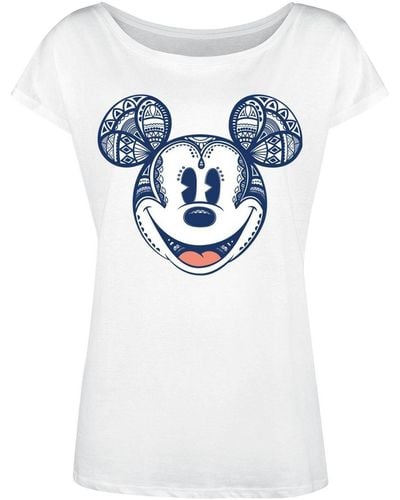 Disney T-Shirt Mickey & Minnie Mouse - Blau