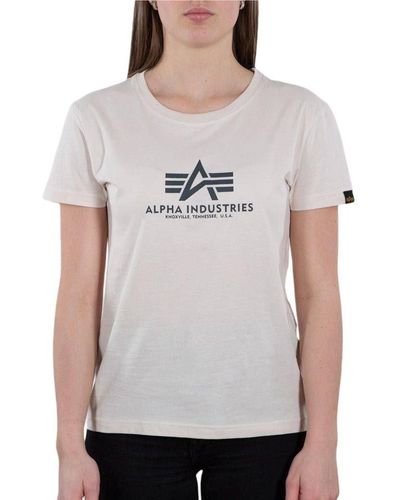 Alpha Industries T-Shirt New Basic (1-tlg) - Grau