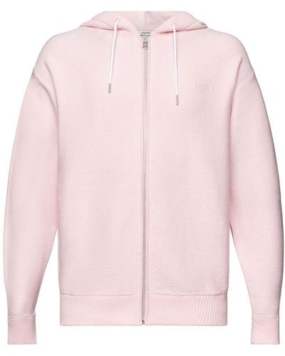 Esprit Strickjacke Sweaters (1-tlg) - Pink