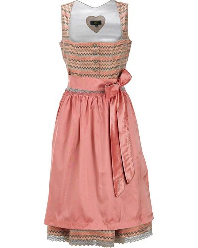 Wiesnkönig 2-in-1-Kleid Dirndl Minza (Midi) - Pink