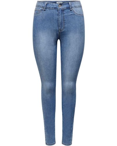 ONLY High-waist-Jeans MILA-IRIS (1-tlg) Weiteres Detail - Blau
