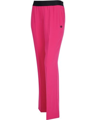 Sportalm Kitzbühel Anzughose mit Gummizugbündchen - Pink