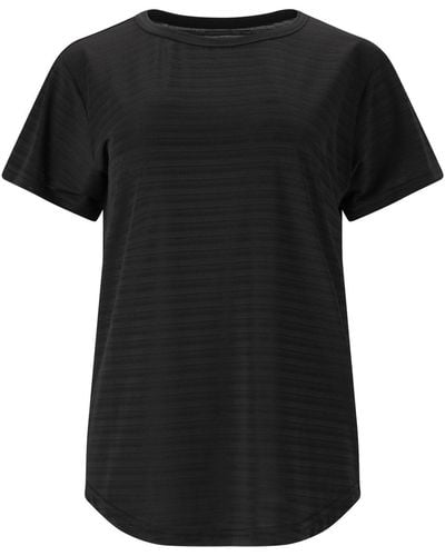 Whistles T-Shirt Skylon W Striped /S Tee BLACK - Schwarz