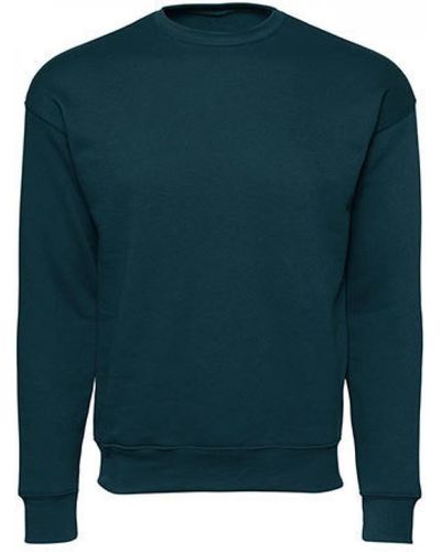 Bella Canvas Bella + Canvas Sweatshirt Sweat Drop Shoulder Fleece - Grün