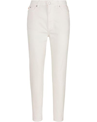 BOSS Skinny-fit-Jeans C_RUTH HR 4.0 Premium mode mit Five-Pocket-Form - Weiß