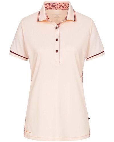 DEPROC Active Poloshirt HEDLEY NEW WOMEN auch in Groß Größen erhältlich - Pink