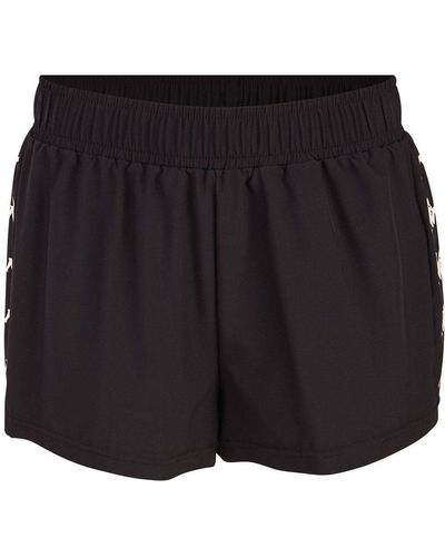 Kappa Shorts mit innenliegendem Kordelzug - Schwarz