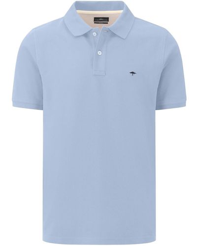 Fynch-Hatton Poloshirt - Blau