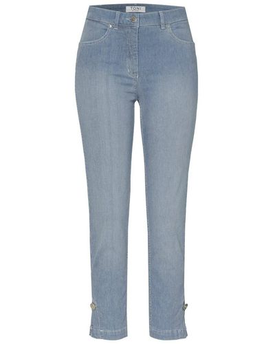 Toni 5-Pocket-Jeans - Blau