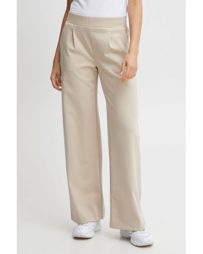 B.Young Stoffhose BYRIZETTA WIDE PANTS 2 - Natur
