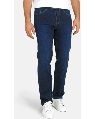Paddock's 5-Pocket-Jeans Ranger Motion & Comfort Stretch Denim - Blau