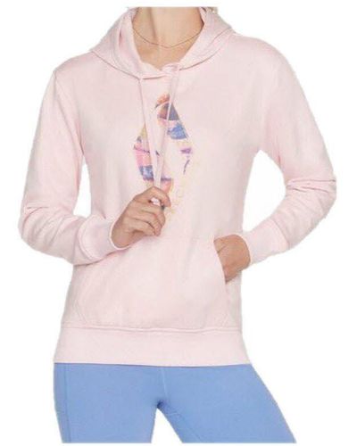 Skechers Trainingskapuzenpullover Sweats Watercolor Diamond Pullover Hoodi - Pink