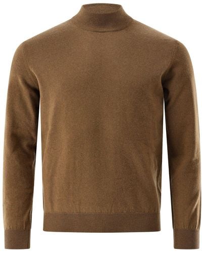 Carl Gross Sweatshirt Strick/Knitwear CG Deno-G - Braun