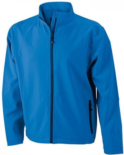 James & Nicholson Softshelljacke Softshell Jacket - Blau