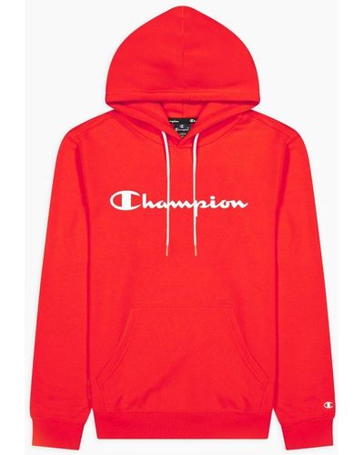 Champion Kapuzensweatshirt Hooded Sweatshirt - Rot