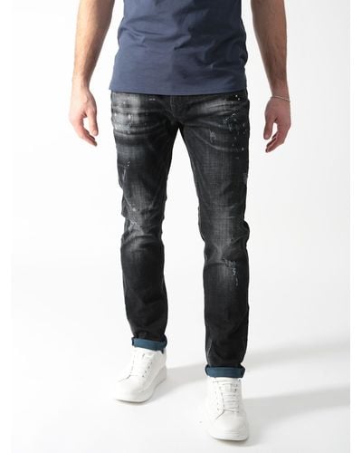 Miracle of Denim Slim-fit-Jeans Marcel im 5-Pocket-Style - Blau