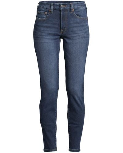 Aéropostale 7/8-Jeans (1-tlg) Plain/ohne Details - Blau