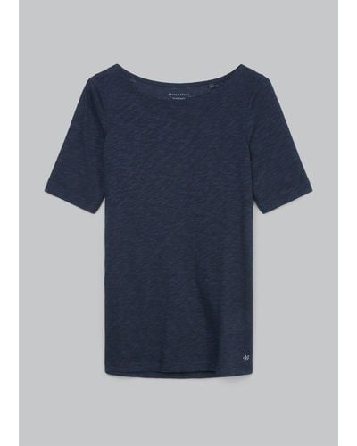 Marc O' Polo ' - Marc O' Women / Da., Polo / T-shirt, short-sleeve, boat-neck - Blau