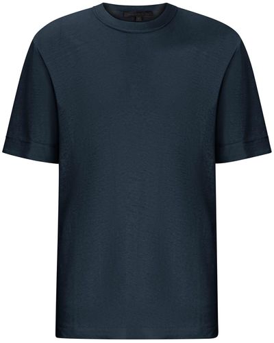 DRYKORN T-Shirt RAPHAEL (1-tlg) - Blau