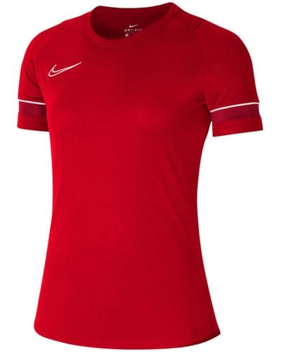 Nike Academy 21 T-Shirt Nachhaltiges Produkt - Rot
