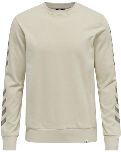 Hummel Legacy Chevron Sweatshirt - Weiß