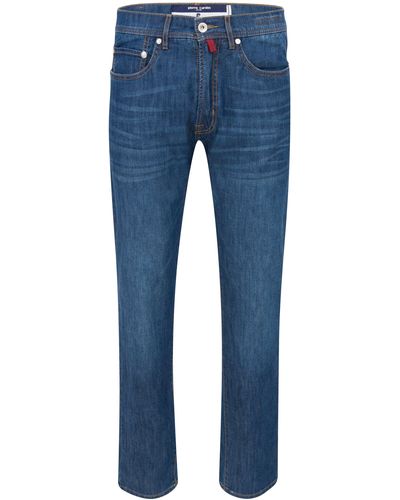 Pierre Cardin 5-Pocket-Jeans LYON denim blue ocher 3091 7553.01 - Blau