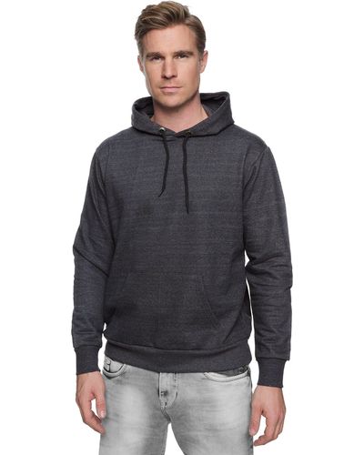 Rusty Neal Kapuzensweatshirt in bequemer Regular Fit-Passform - Grau