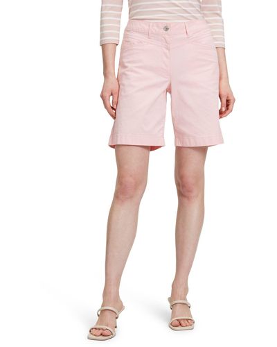 Betty Barclay Shorts mit Eingrifftaschen (1-tlg) Taschen - Pink