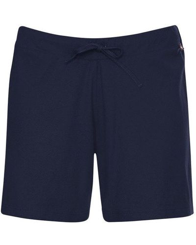 Trigema Bermudas Shorts mit praktischem Kordelzug (1-tlg) - Blau