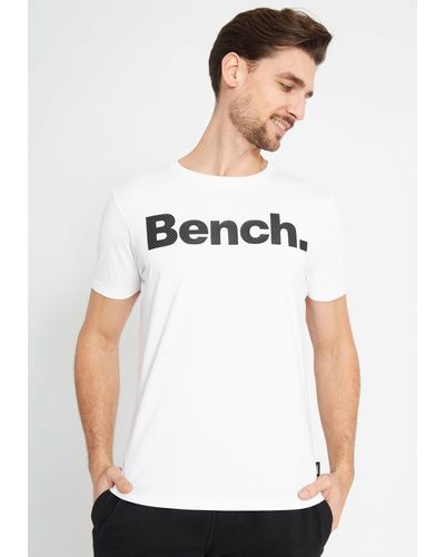 Bench T-Shirt LEANDRO - Weiß