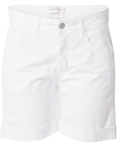 Gang Shorts 94nica (1-tlg) Plain/ohne Details, Weiteres Detail - Weiß