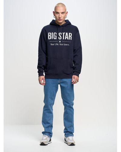 Big Star Kapuzensweatshirt ASHLYNO - Blau